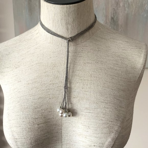 Vintage Fashion Statement Pearl Necklace - Picture 3 of 16